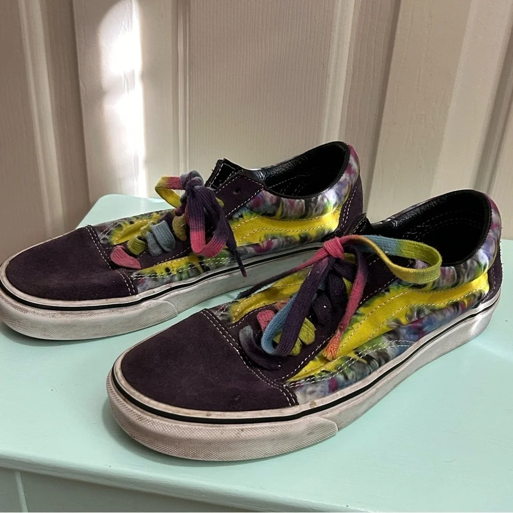 VANS Old School Tie Dyed Unisex Shoes Men’s 8.5 Women’s 10 - Picture 1 of 9